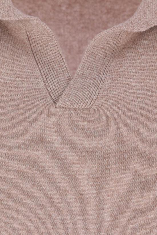 25FW 브루넬로 쿠치넬리 터틀넥 M22203805CSJ89 HAZELNUT CHOCOLATE - BRUNELLO CUCINELLI