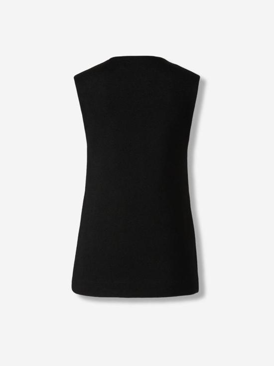 25FW 질샌더 민소매 티셔츠 J03NC0329 001BLACK Black - JIL SANDER