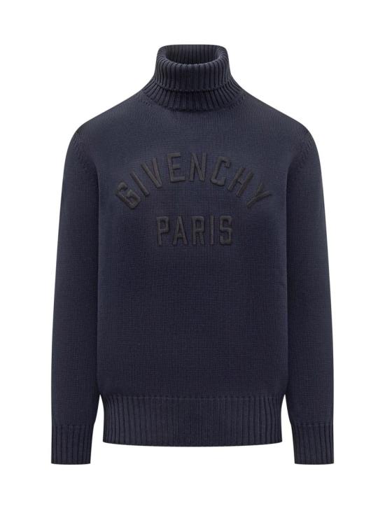 25FW 지방시 터틀넥 BM90VZ4YNM 499 Blue