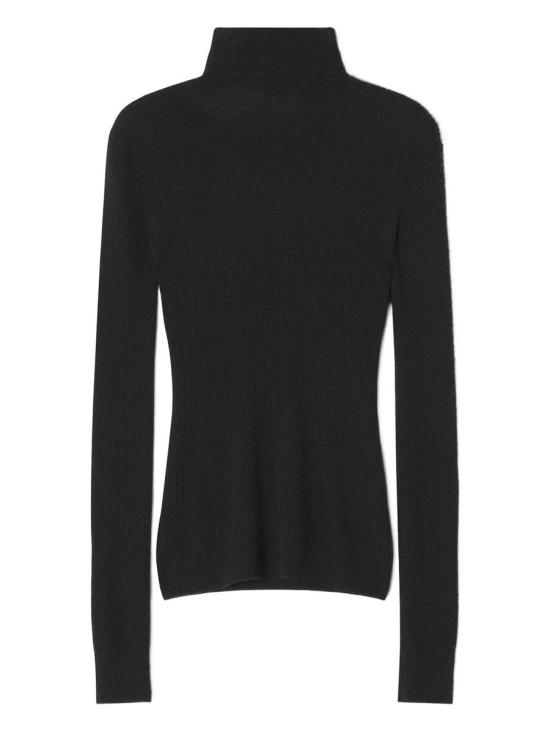 25FW 랑방 블라우스 RW PO0023 K069 H25 10 BLACK Black