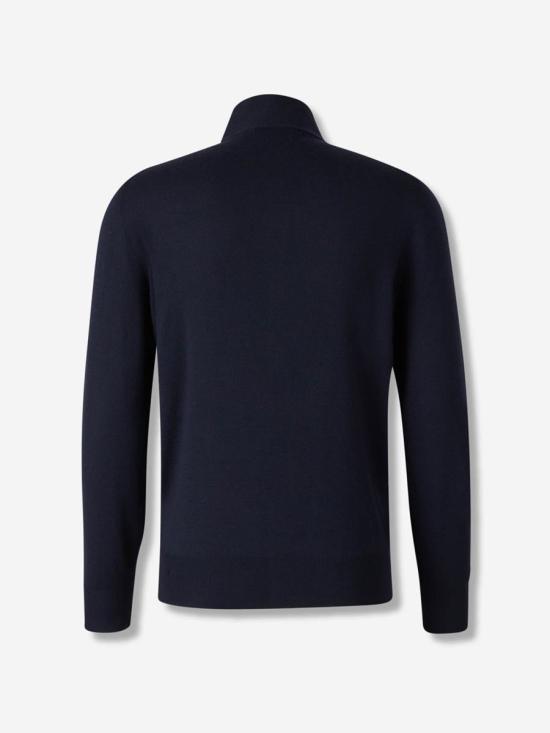 25FW 카날리 집업 니트 C0022 300AZUL MARINO NAVY BLUE - CANALI