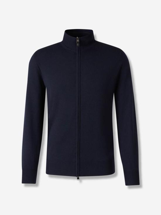 25FW 카날리 집업 니트 C0022 300AZUL MARINO NAVY BLUE