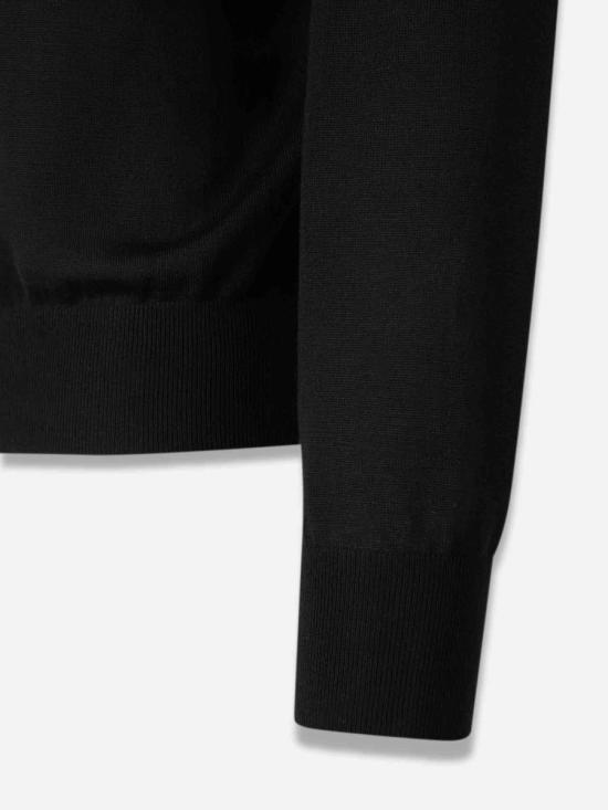 25FW 생로랑 울 터틀넥 스웨터  821739Y76GM 1000NOIR Black - SAINT LAURENT