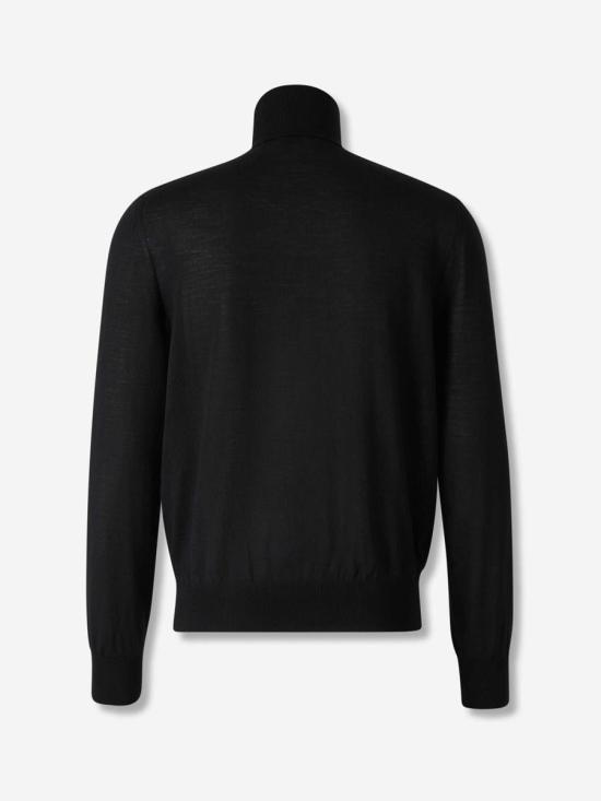 25FW 생로랑 터틀넥 821739Y76GM 1000NOIR Black - SAINT LAURENT