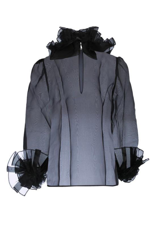  보디 블라우스 WRSH000001 BLACK Black - BODE