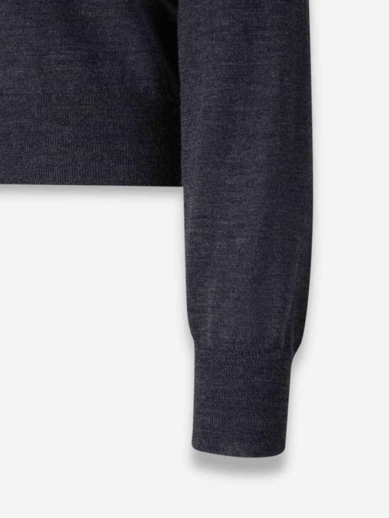 25FW 마르지엘라 V넥 가디건  S51HP0024M13147 457 Black - MAISON MARGIELA