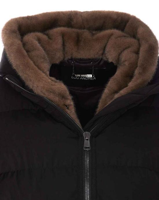 25FW 루 안드레아 패딩 YZ204050ML961 98 MORO Brown - LOU ANDREA