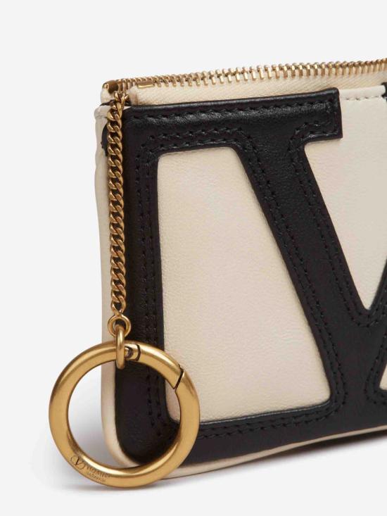 25FW 발렌티노 가라바니 남성지갑 7Y2P0AK1PTJ R4VBUTTER WHITE NERO BLACK WHITE - VALENTINO GARAVANI