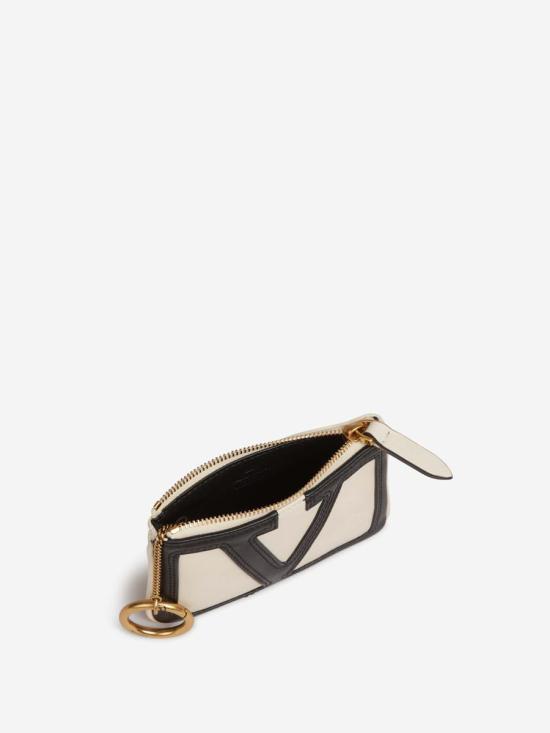 25FW 발렌티노 가라바니 남성지갑 7Y2P0AK1PTJ R4VBUTTER WHITE NERO BLACK WHITE - VALENTINO GARAVANI