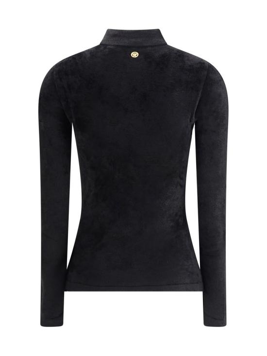 25FW 베르사체 터틀넥 10219371A15704 1B000 Black - VERSACE