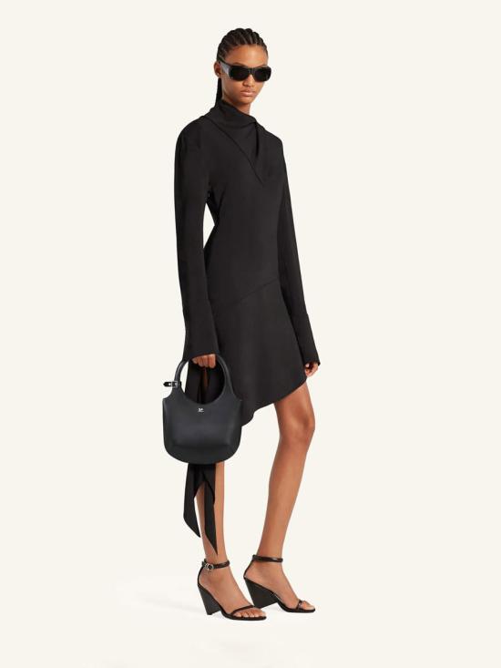 25FW 쿠레쥬 토트백 325GSA102CR0065 9999BLACK Black - COURREGES