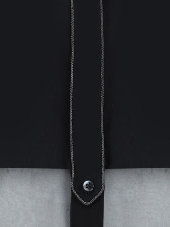 25FW 브루넬로 쿠치넬리 셔츠 M0091MQ406 C101 Black - BRUNELLO CUCINELLI