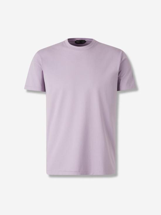 25FW 톰포드 반팔 티셔츠 JCS024 JMC085 GV468BRIGHT LILAC Purple