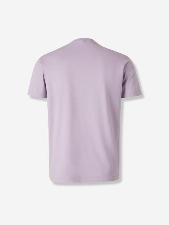 25FW 톰포드 반팔 티셔츠 JCS024 JMC085 GV468BRIGHT LILAC Purple - TOMFORD