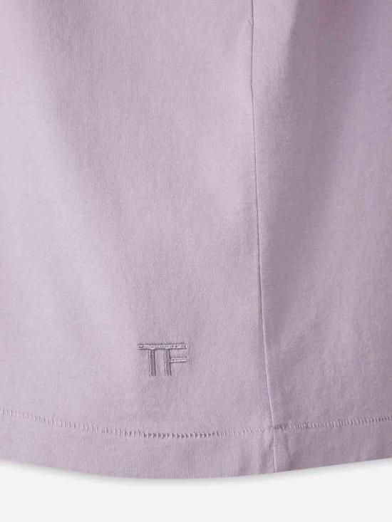 25FW 톰포드 반팔 티셔츠 JCS024 JMC085 GV468BRIGHT LILAC Purple - TOMFORD