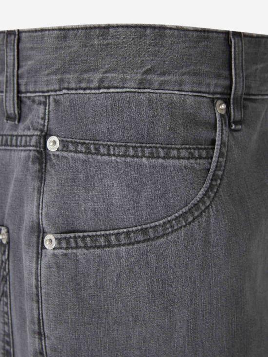 25FW 보테가베네타 데님 팬츠 813511V5SO0 1003WASHED BALCK ANTRACITE GREY - BOTTEGA VENETA