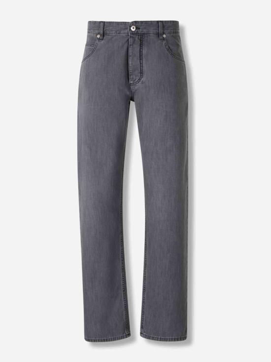 25FW 보테가베네타 데님 팬츠 813511V5SO0 1003WASHED BALCK ANTRACITE GREY