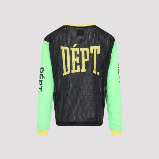 25FW 갤러리 디파트먼트 긴팔 티셔츠 SEL60030 BLACK GREEN YELLOW - GALLERY DEPT