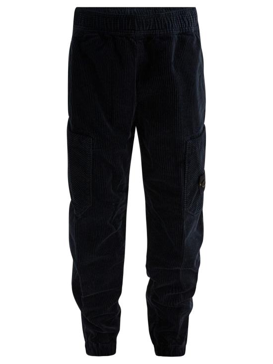 25FW [키즈] 스톤 아일랜드 스트레이트 팬츠 3100005 S0199V0020 BLUE