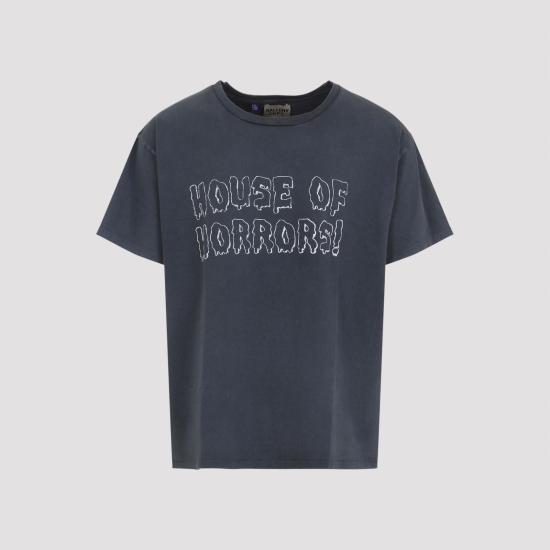 25FW 갤러리 디파트먼트 반팔 티셔츠 HT10053 VINTAGE BLACK - GALLERY DEPT