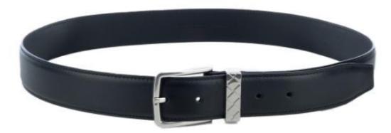 25FW 보테가베네타 가죽 벨트 793876VALK08803 BLACK DOM