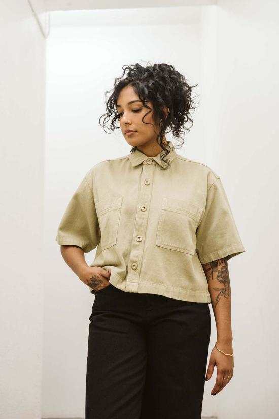  영메이븐 반팔 티셔츠 융마벤 피니 트윌 셔츠 - JUNGMAVEN