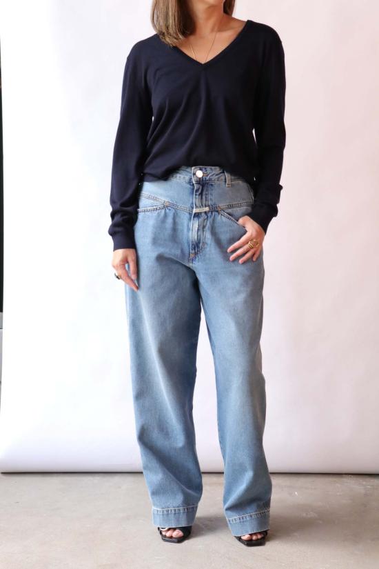  클로즈드 데님 팬츠 데니 X 와이드 진 - CLOSED