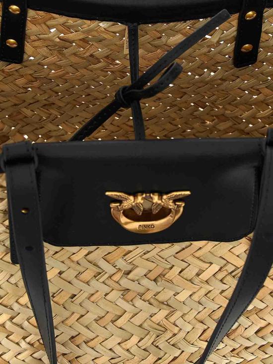 25SS 핑코 크로스백 103324A1RLZ99Q Black - PINKO