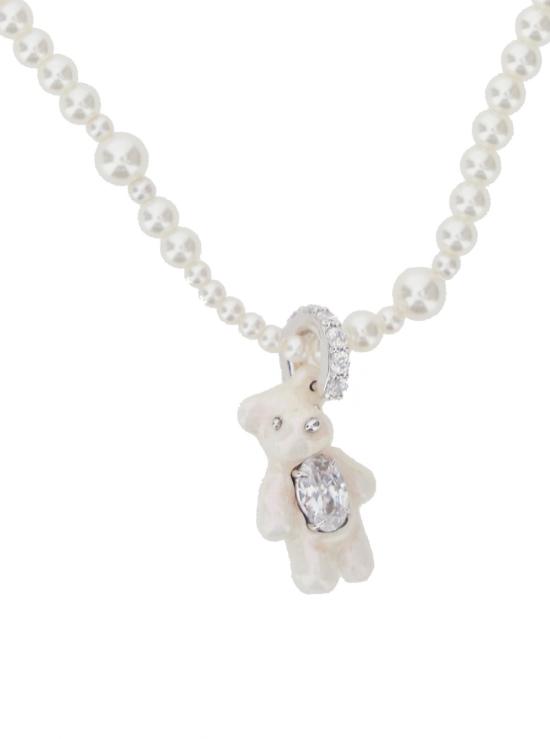 25FW 위민 목걸이/팬던트 25761WHT00NN White - YVMIN