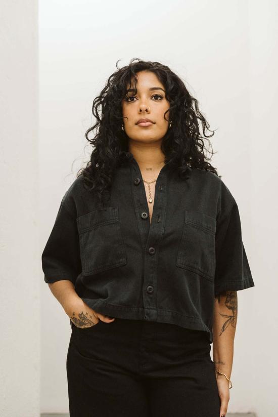  영메이븐 반팔 티셔츠 융마벤 피니 트윌 셔츠 - JUNGMAVEN