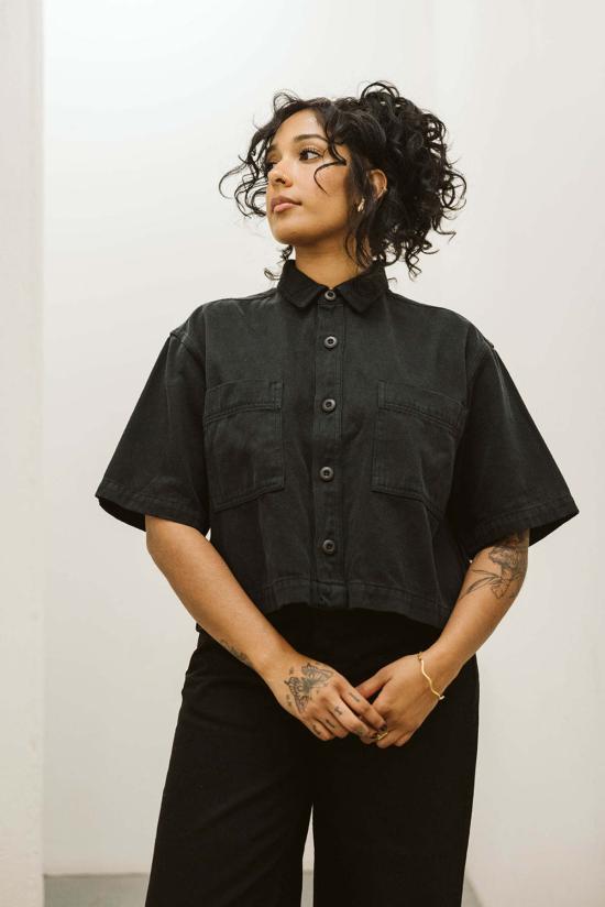  영메이븐 반팔 티셔츠 융마벤 피니 트윌 셔츠 - JUNGMAVEN