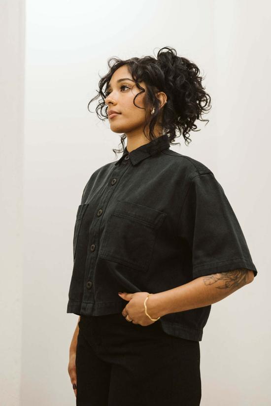  영메이븐 반팔 티셔츠 융마벤 피니 트윌 셔츠 - JUNGMAVEN