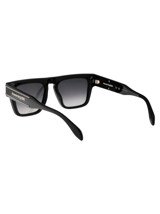 25FW 알렉산더 맥퀸 선글라스 AM0397S 001 black - ALEXANDER MCQUEEN