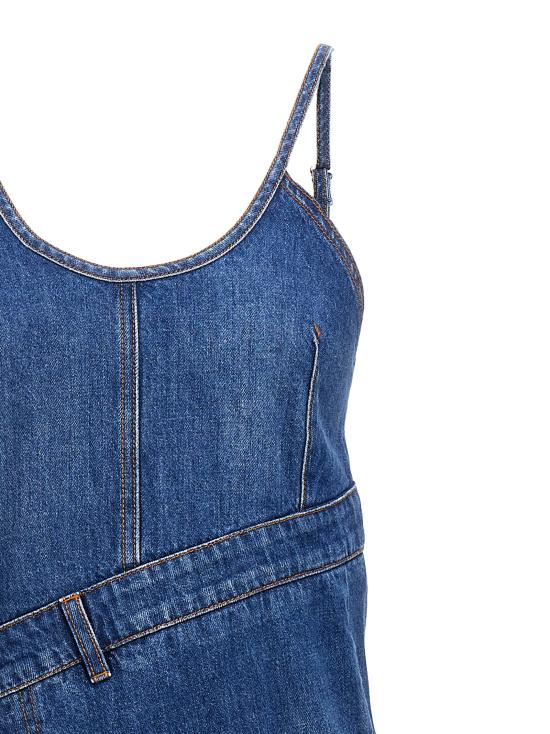  JW앤더슨 미디 원피스 DD0009PG1499804 Blue - JW ANDERSON