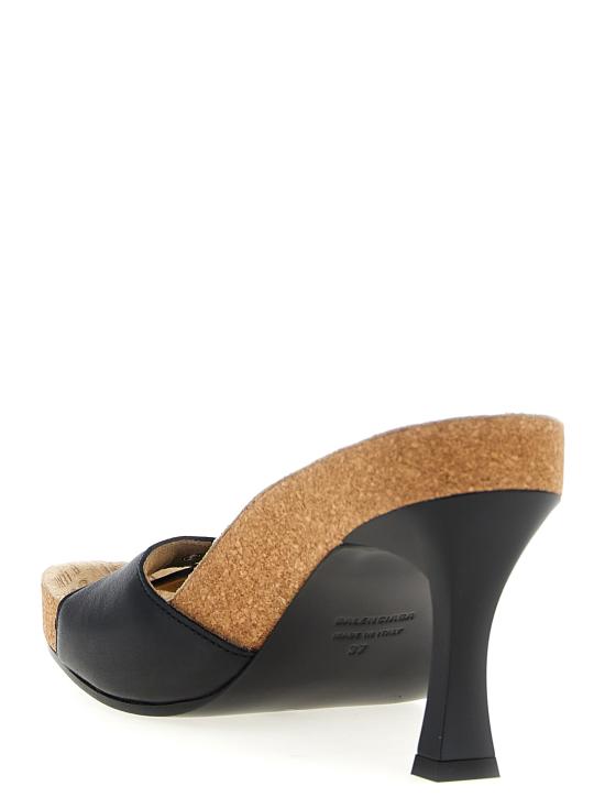 25FW 발렌시아가 샌들 827465WB2U11180 Black - BALENCIAGA