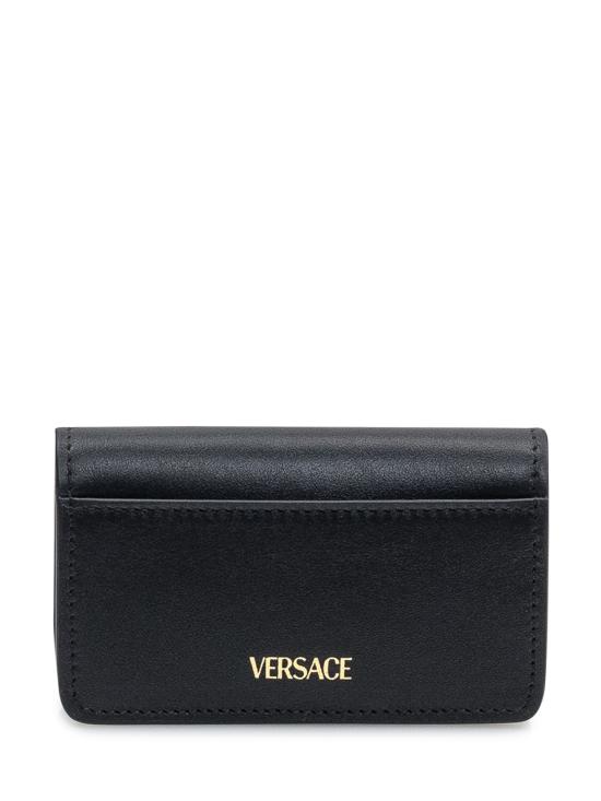 25FW 베르사체 남성지갑 10200791A14675 1B00V BLACK VERSACE GOLD - VERSACE