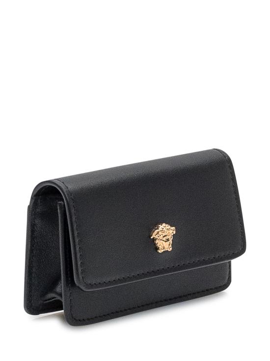 25FW 베르사체 남성지갑 10200791A14675 1B00V BLACK VERSACE GOLD - VERSACE