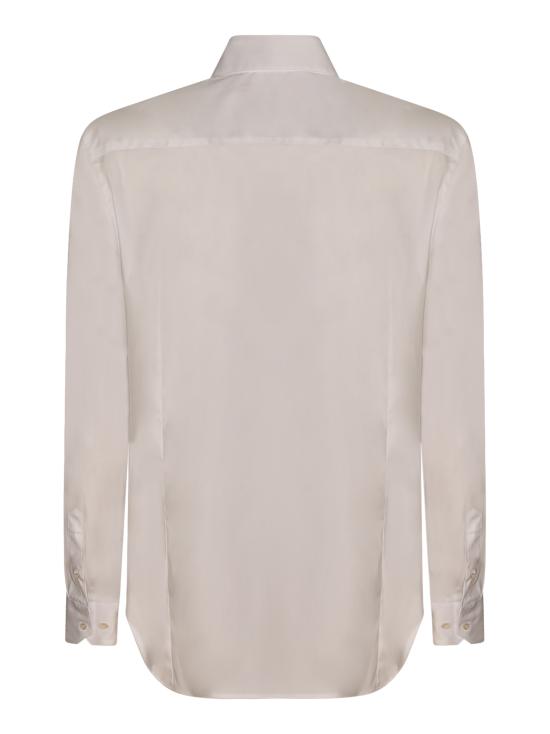 25FW 조르지오 아르마니 긴팔 셔츠 GM000056TE11184 U0002 White - GIORGIO ARMANI