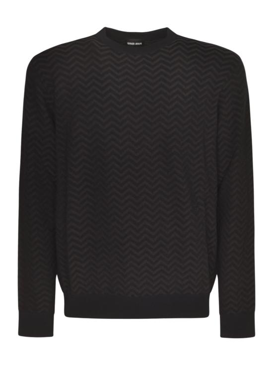 25FW 조르지오 아르마니 스웨터 GM001957AF19069 FB016 Blue brown