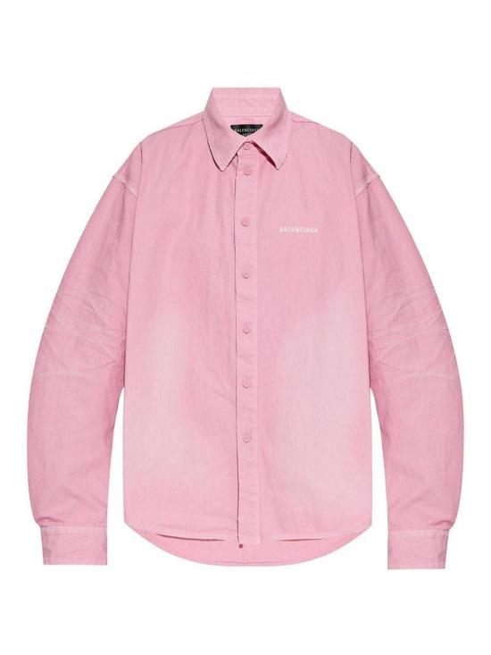  발렌시아가 셔츠 822840TRWB12014 Nude Neutrals