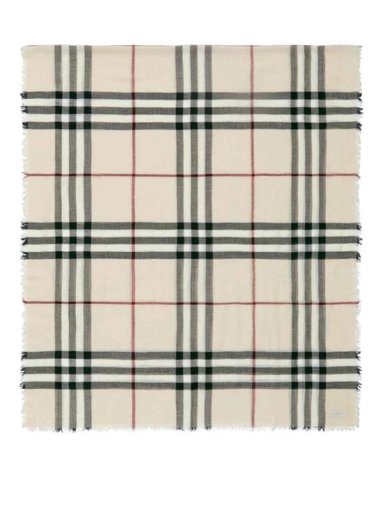 26SS 버버리 체크 울 스카프 8090720 Grey