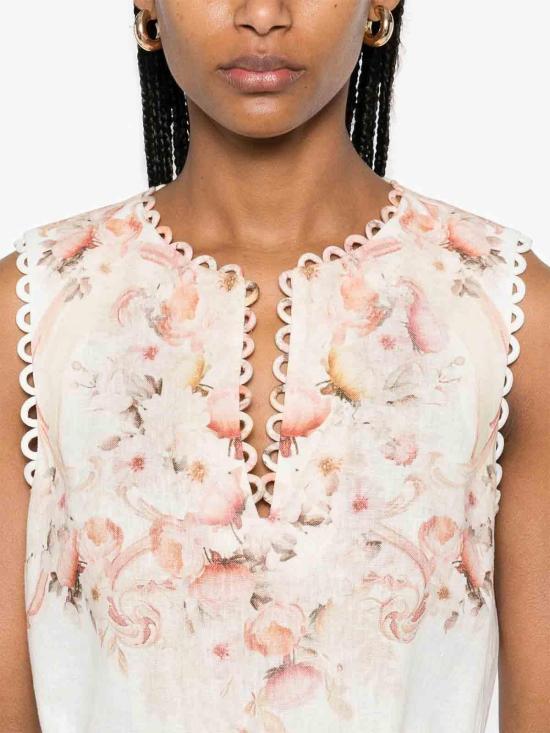 25SS 트윈셋 미디 스커트 251TT244112527 Light Red - TWINSET