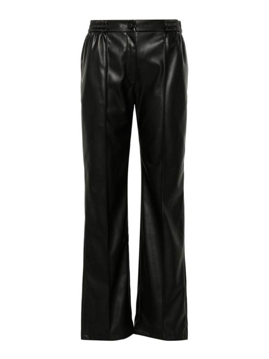 25FW 트윈셋 가죽 팬츠 242TP220100006 Black