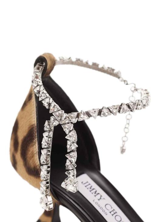 25SS 지미추 힐/펌프스 STEVIE50LOPNATURAL Animal Print - JIMMY CHOO
