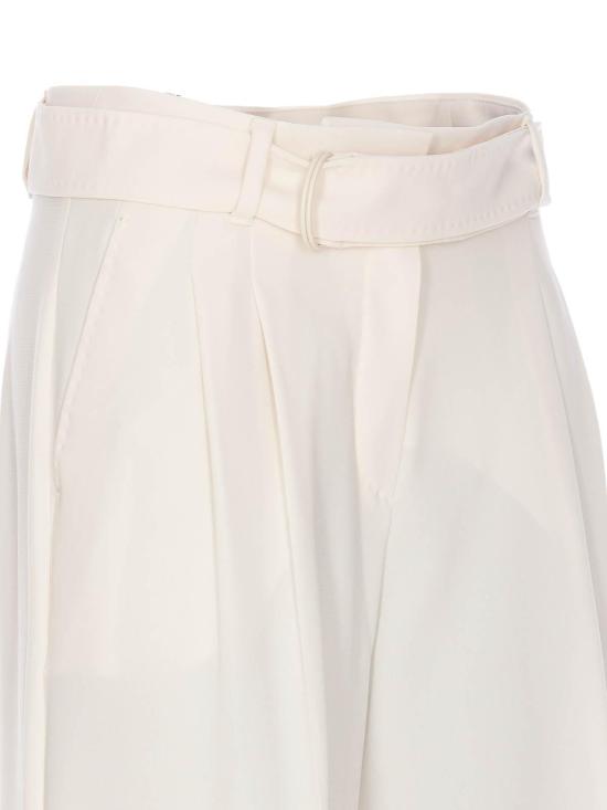  막스마라 스튜디오 스트레이트 팬츠 2426136031600LATINA008 White - MAX MARA STUDIO