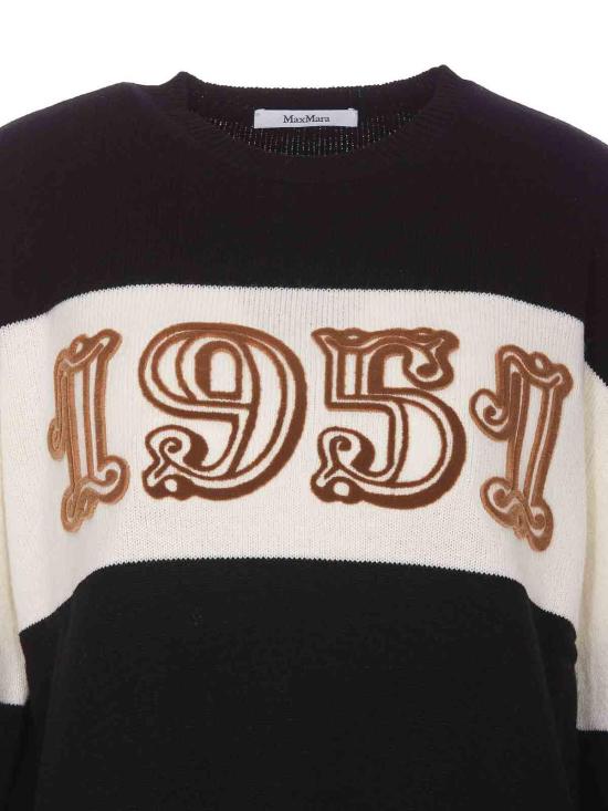  막스마라 긴팔 티셔츠 2421366121600DIRCE008 Black - MAX MARA