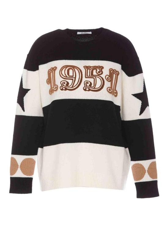  막스마라 긴팔 티셔츠 2421366121600DIRCE008 Black