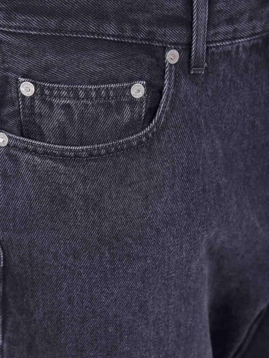 25SS 오프화이트 스트레이트 팬츠 OMYA138C99DEN0021300 Blue - OFF WHITE