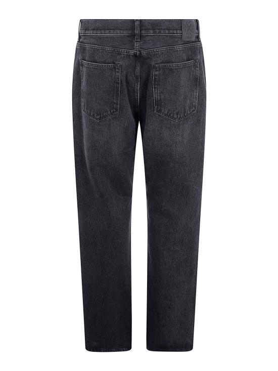 25SS 오프화이트 스트레이트 팬츠 OMYA138C99DEN0021300 Blue - OFF WHITE