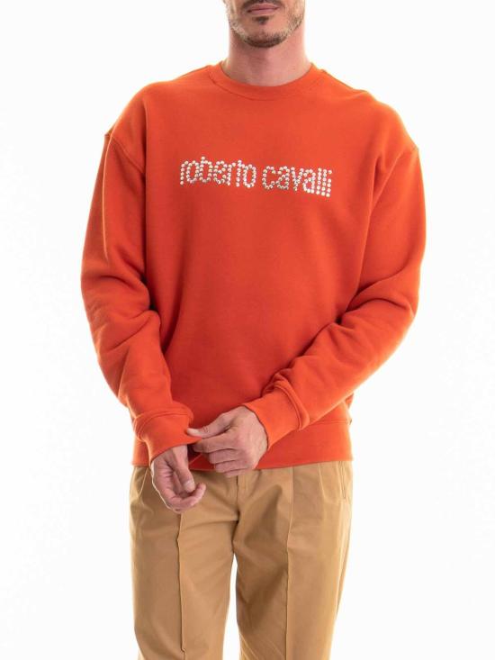  로베르토 카발리 스웨터 TRT68FCF05001503 Orange - ROBERTO CAVALLI